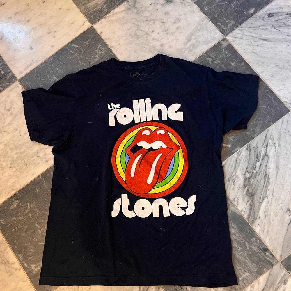 Rolling Stones T-Shirt - Navy Blue